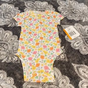 Floral Baby Onesie 12m